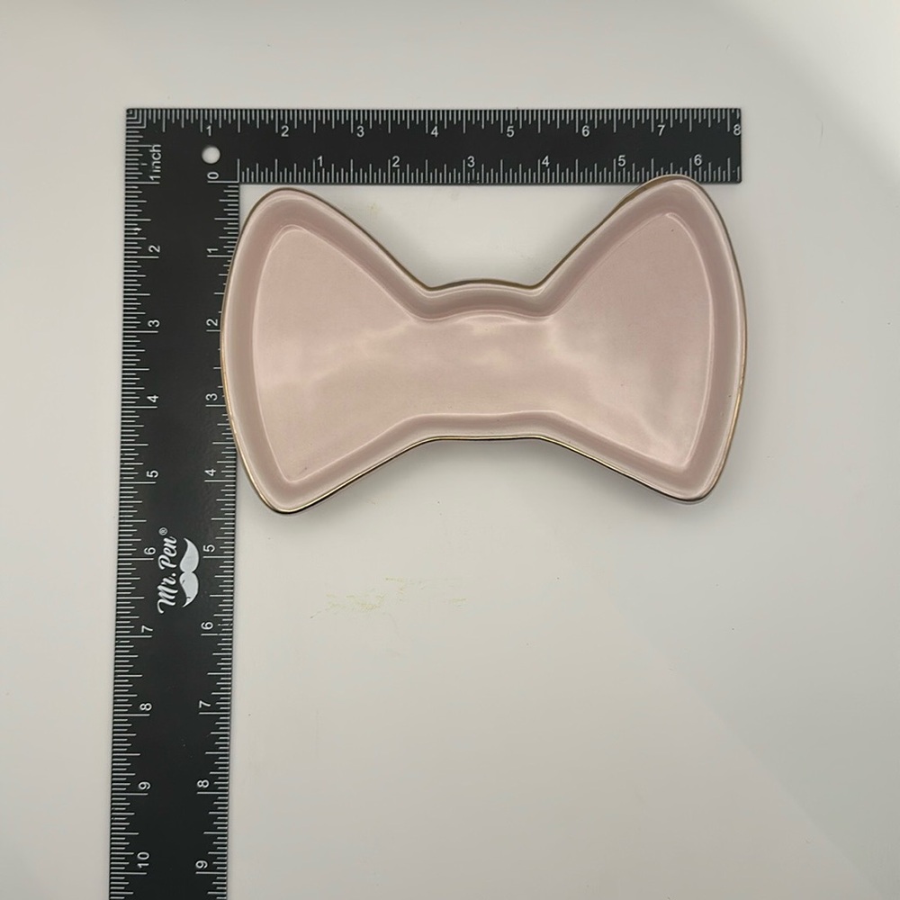 Target Pink Bow-Shaped Trinket Dish - Picture 3 of 3
